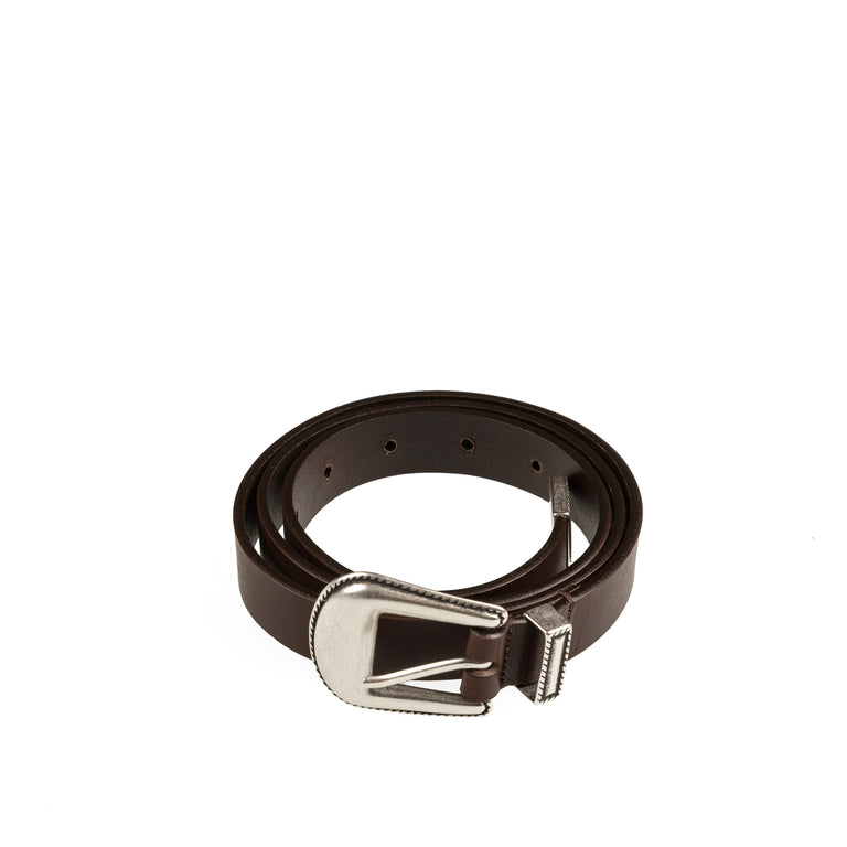 Molebo Western Belt - 85 / Brown
