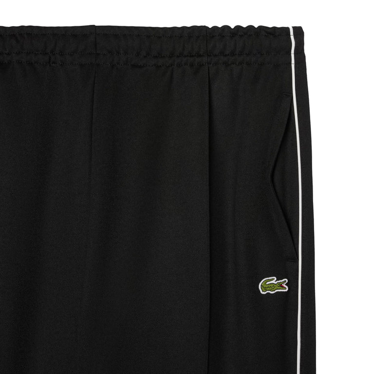 Lacoste Paris Piqué Sweatpants - XL / Black - 2