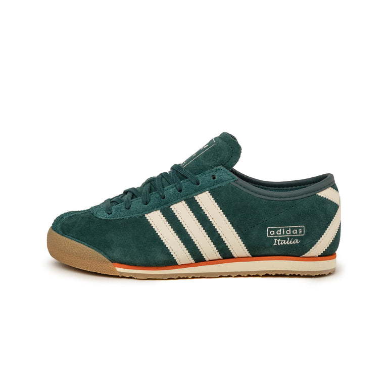 Adidas Italia 70s W - 39 1/3 / Aurora Ivy / Cream White / Silver Metallic
