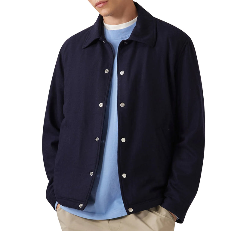 Autry Felt Jacket - M / Blue - 4