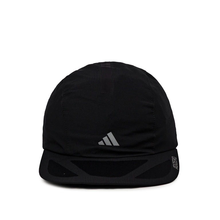 Adidas	Running x Adizero Lightweight CLIMACOOL Cap - L / Black / Reflective Silver - 1