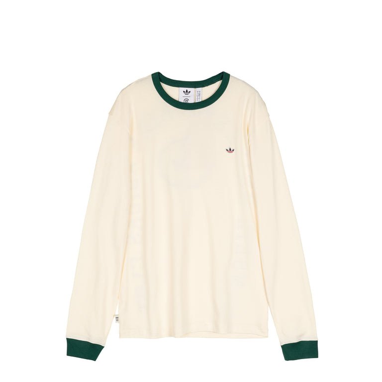 Adidas x Clot by Edison Chen Longsleeve Tee - XXL / Cream White - 2
