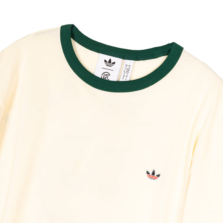 Adidas x Clot by Edison Chen Longsleeve Tee - XXL / Cream White - 3