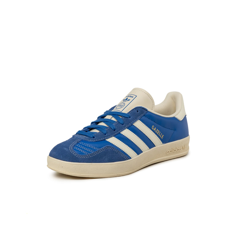 Adidas Gazelle Indoor - 40 / Blue / Crew White / Gold Metallic - 2