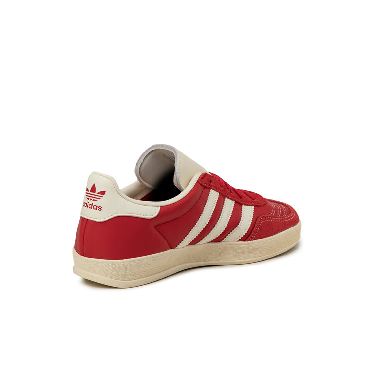 Adidas Gazelle Indoor - 45 1/3 / Beta Scarlett / Cream White / Gold Metallic - 3
