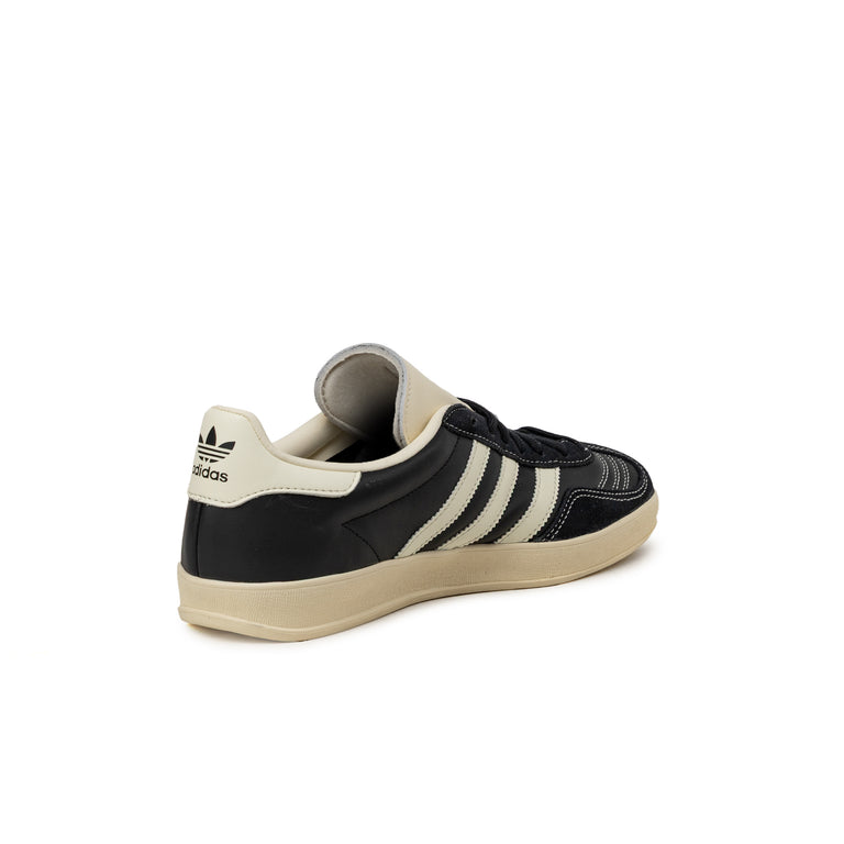 Adidas Gazelle Indoor - 40 2/3 / Core Black / Crew White / Gold Metallic - 3