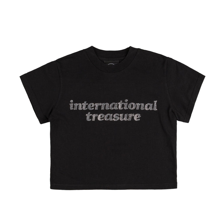 Boiler Room International Treasure Baby Tee - L / Black - 1