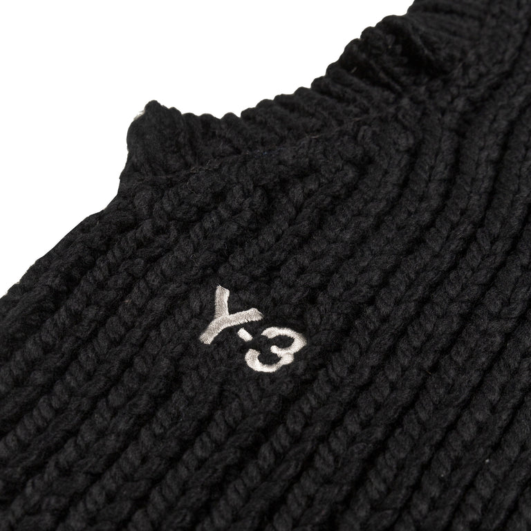 Adidas Y-3 Knitted Hood - L / Black - 3