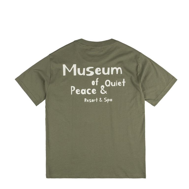 Museum of Peace & Quiet Mopq Resort T-Shirt - S / Olive - 1