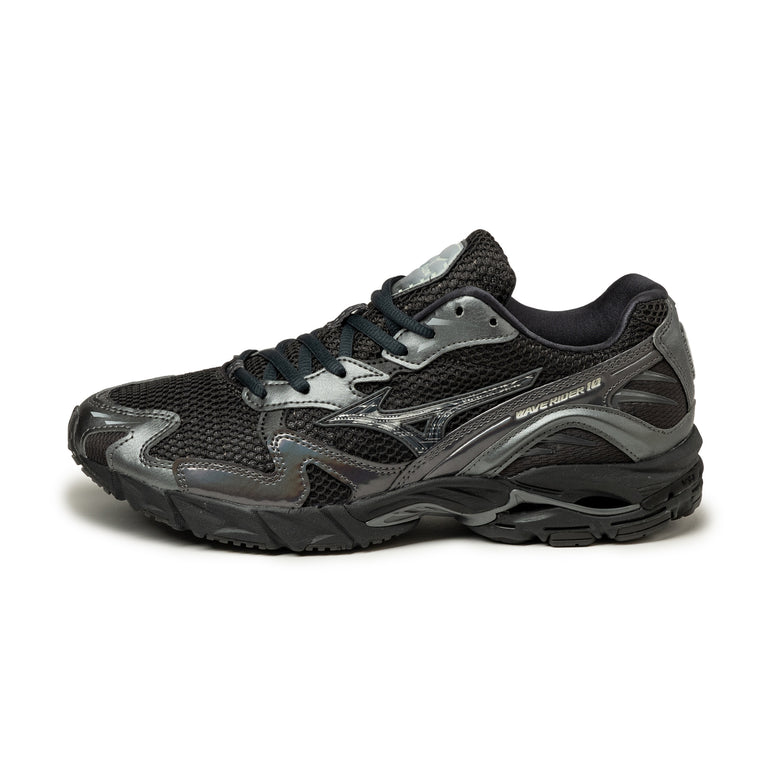 Mizuno Wave Rider 10 Sport - 40 / Black Sand / Black Sand / Metallic Gray - 1