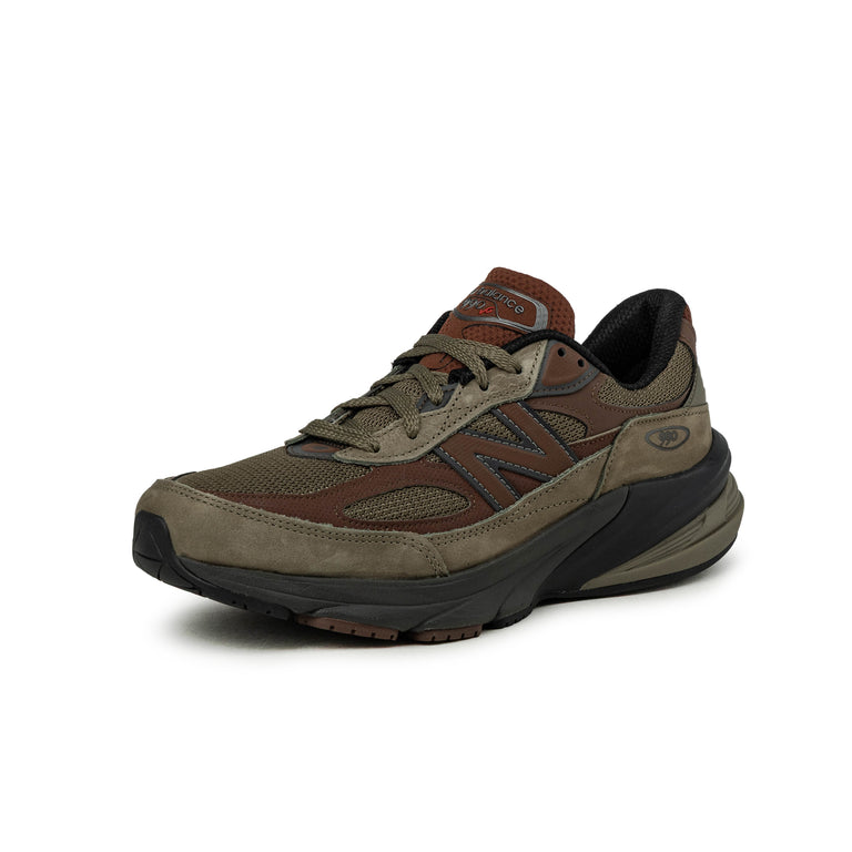 New Balance 990 v6 *Made in USA* - 39.5 / Dark Camo / Rich Oak / Black Cement - 4