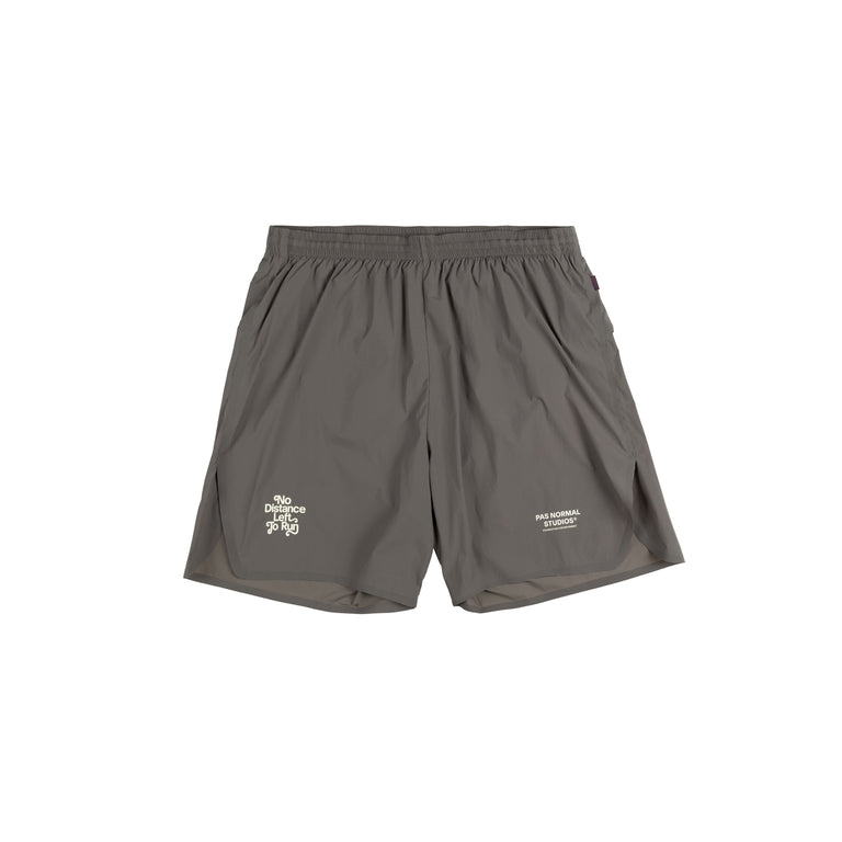 Pas Normal Studios Balance Shorts *No Distance Left To Run* - XL / Medium Grey - 1