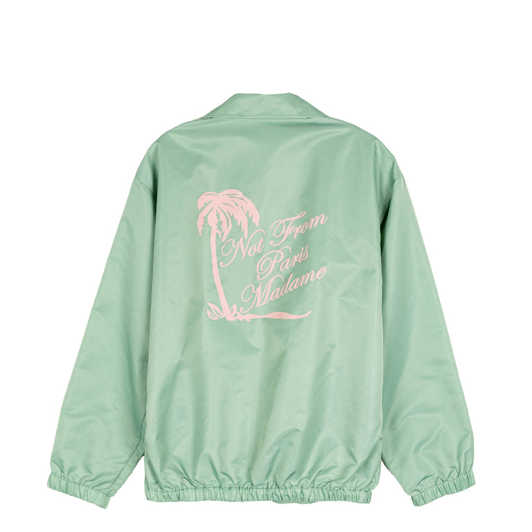 Drole de Monsieur	Veste Slogan Palmier - S / Water Green - 1