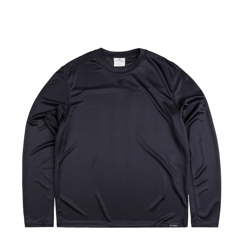 Courreges Football Jersey Longsleeve - L / Navy - 1