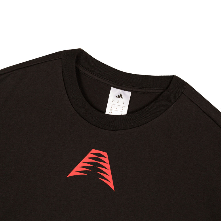 Adidas ANTHONY EDWARDS BELIEVE THAT T-SHIRT - M / Black / Solar Red - 3
