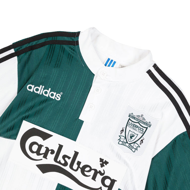 Adidas	Liverpool FC Away Jersey 95 - L / White / Rich Green - 2