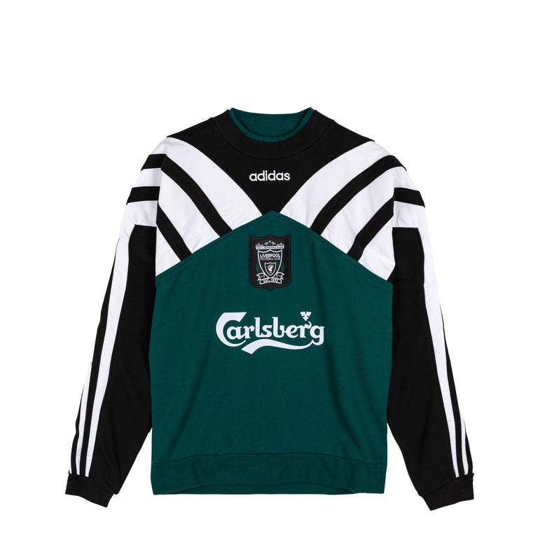 Adidas	Liverpool FC Crew Sweat 95 - S / Rich Green / Black - 1