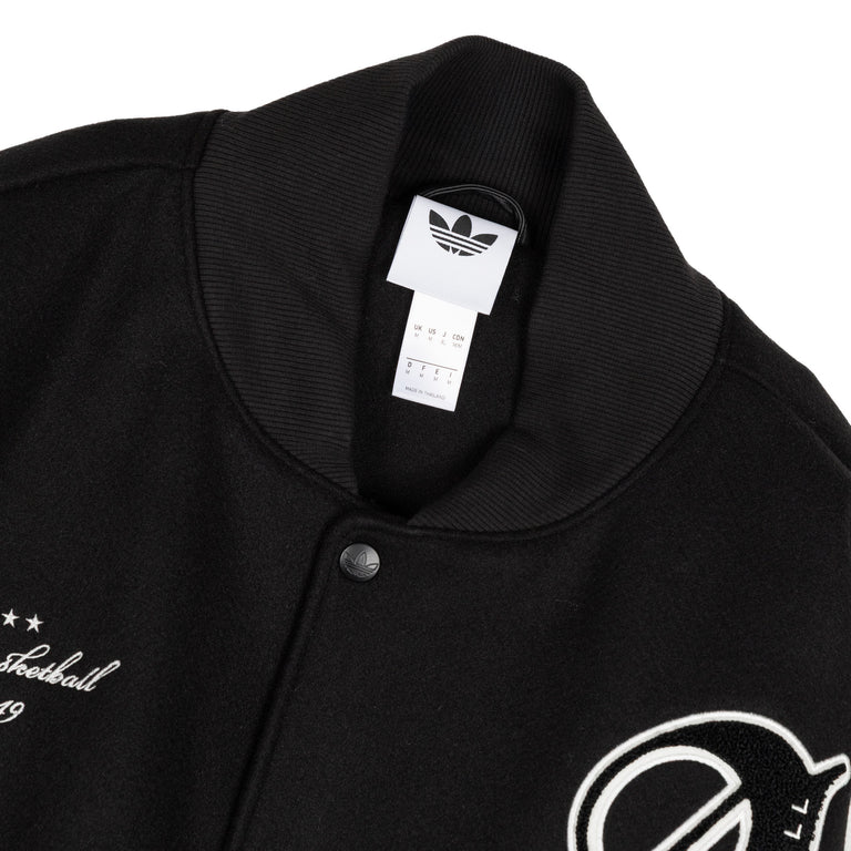 Adidas	Originals Basketball Jacket - L / Black - 3