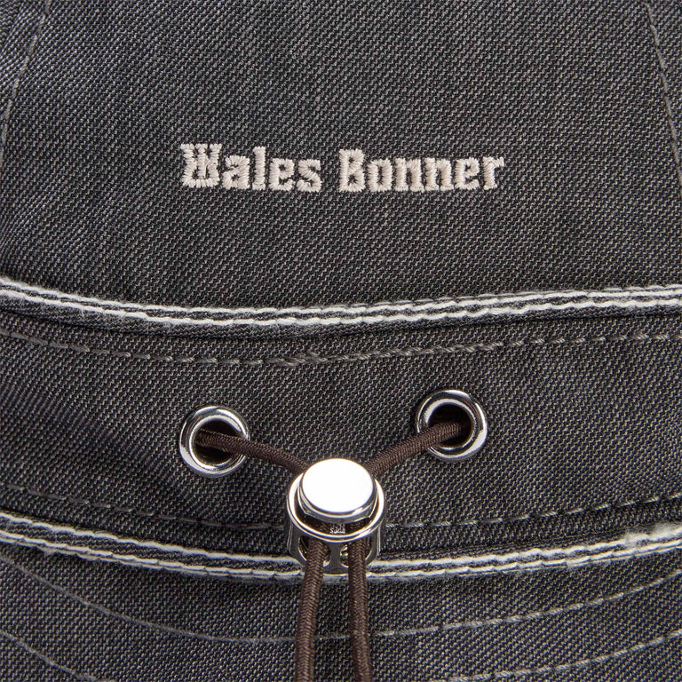 Adidas x Wales Bonner Bucket Hat - M / Dark Grey Heather - 3