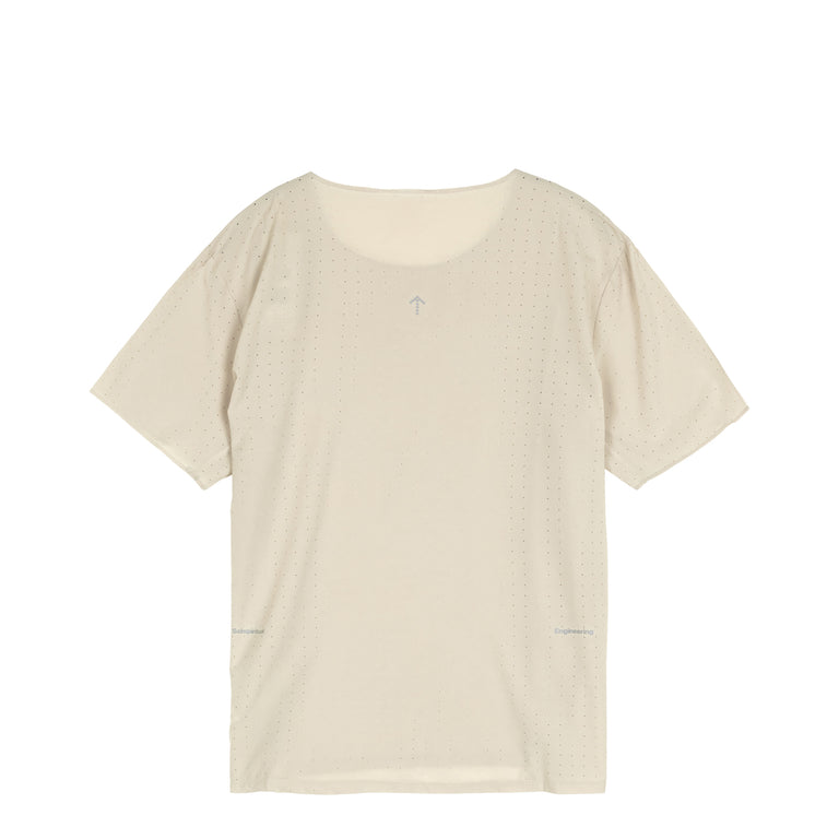 Adidas	x Hermanos Koumori Adi365 Running Perforated T-Shirt - L / Putty Grey - 2