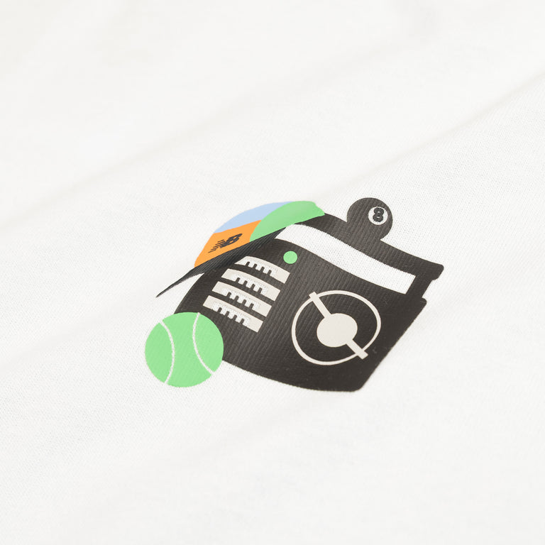 New Balance x Drake Cereal Clock T-Shirt - XL / Ice Blue - 3