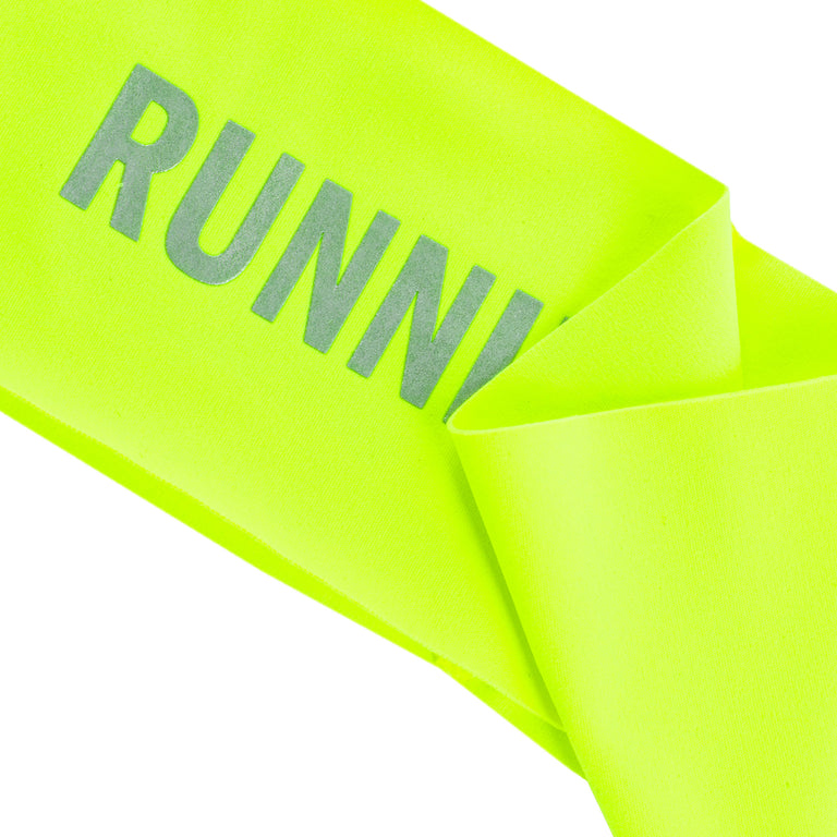 Adidas Running Climacool Headband - L / Solar Yellow - 3