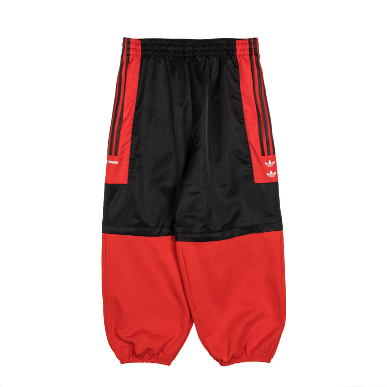 Adidas x Willy Chavarria Fleece Zip Off Pant - M / Black / Red - 1