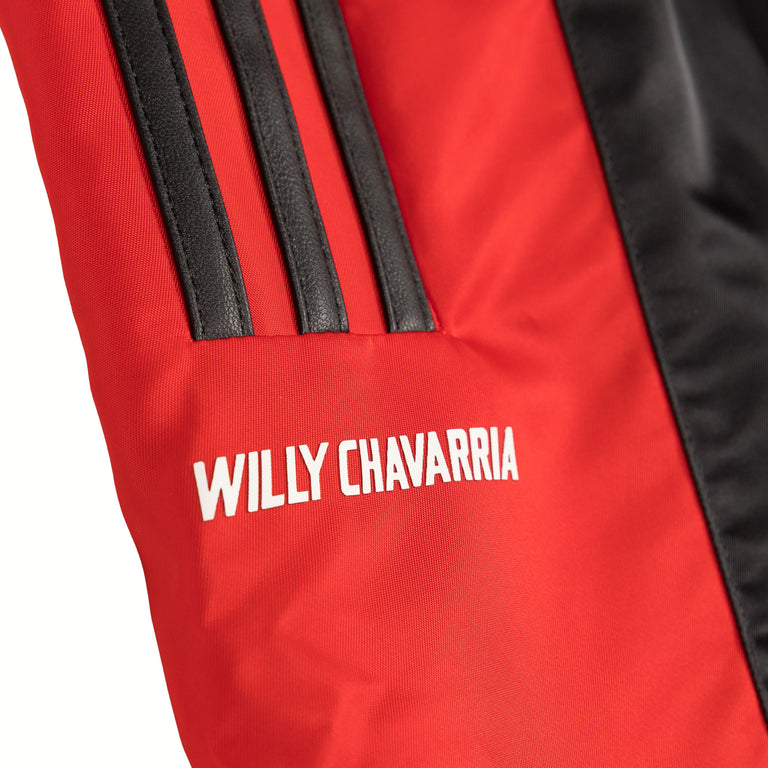 Adidas x Willy Chavarria Fleece Zip Off Pant - M / Black / Red - 5