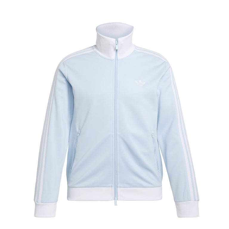 Adidas Beckenbauer Track Top - S / Crystal Sky / White
