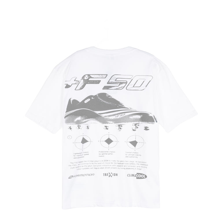 Adidas	F50 Graphic T-Shirt - XXL / White - 2