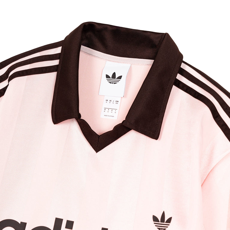 Adidas	Archive Collar Engineered Jersey - S / Sandy Pink - 2