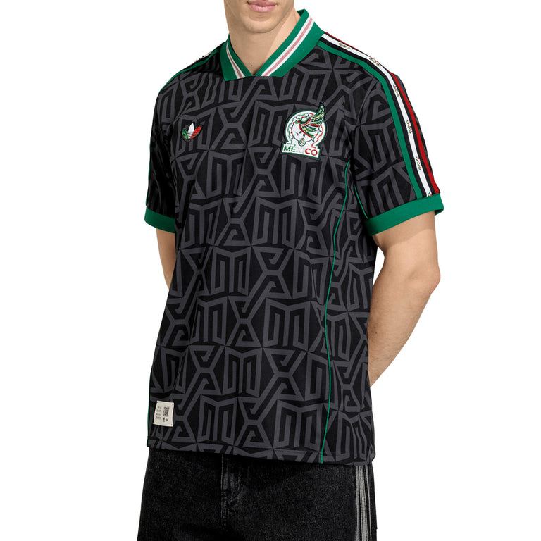 Adidas x Someone Somewhere Mexico Lifestyle Jersey - XL / Black / Carbon - 3