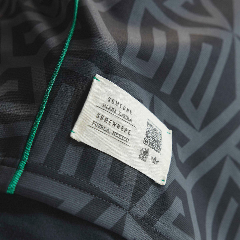 Adidas x Someone Somewhere Mexico Lifestyle Jersey - XL / Black / Carbon - 7