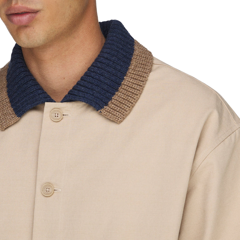 Adidas	x Clot By Edison Chen Refined Utility Guayabera Shirt - S / Warm Sandstone - 3