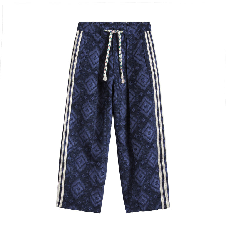 Adidas x Clot By Edison Chen Ikat Pant - L / Tech Indigo - 1