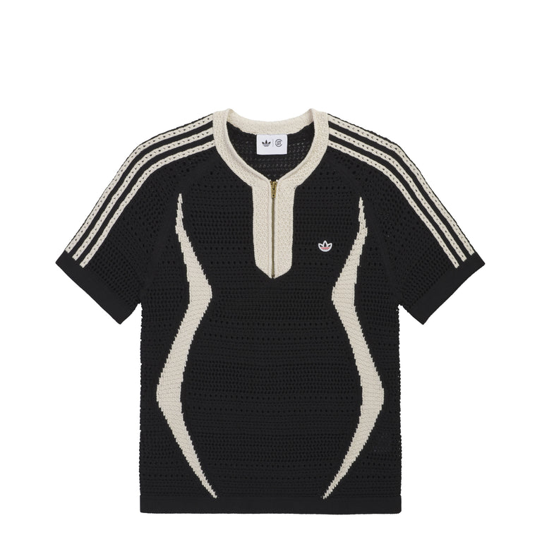 Adidas	x Clot By Edison Chen Knit Jersey - L / Black / Wonder White
