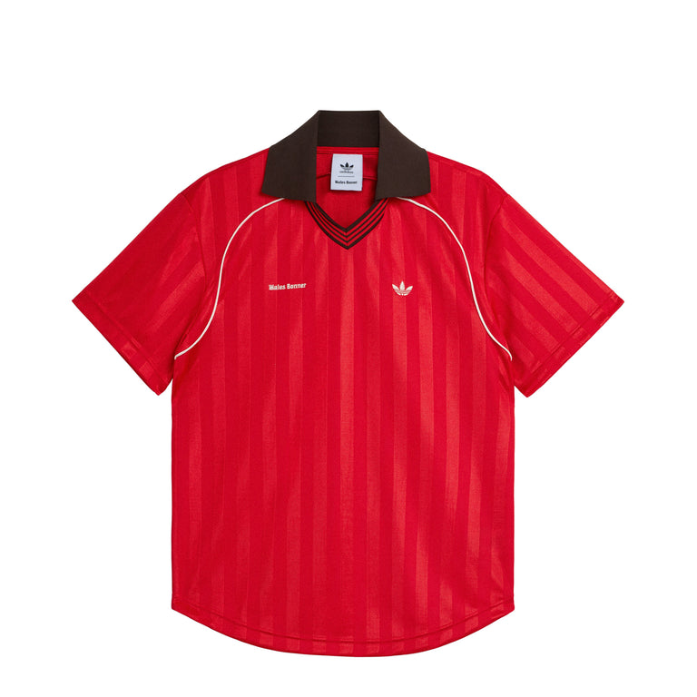 Adidas x Wales Bonner Football Tee - XL / Better Scarlet
