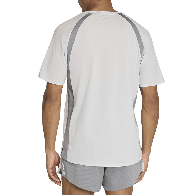 Adidas	Adizero Archive CLIMACOOL Running T-Shirt - L / Grey One / Grey Three - 4