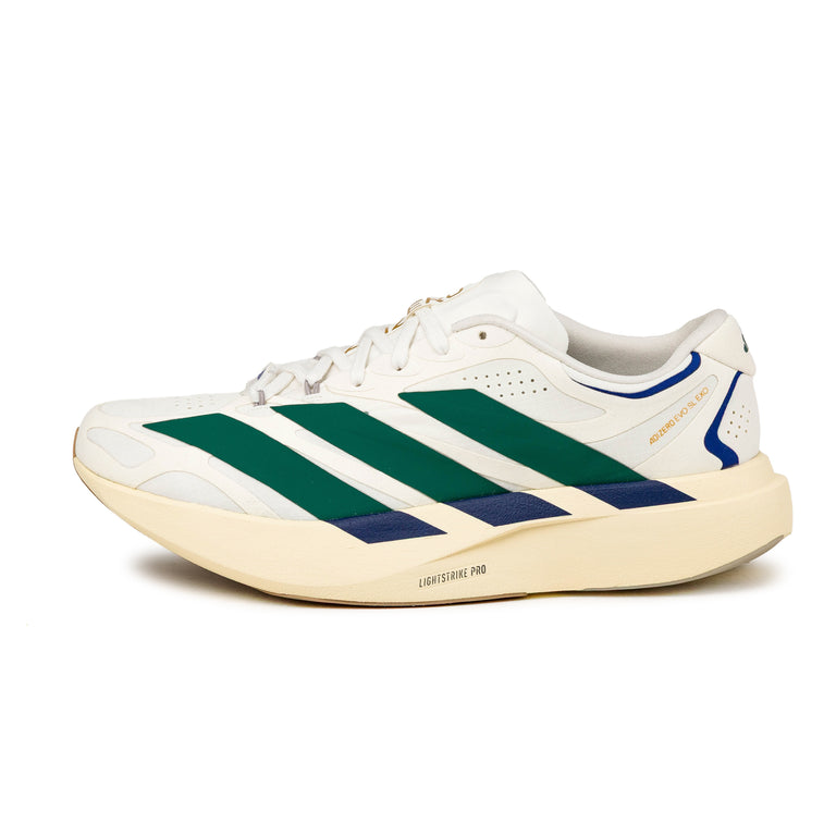 Adidas Adizero Evo SL EXO - 40 / Core White / Collegiate Green / Cream White - 1