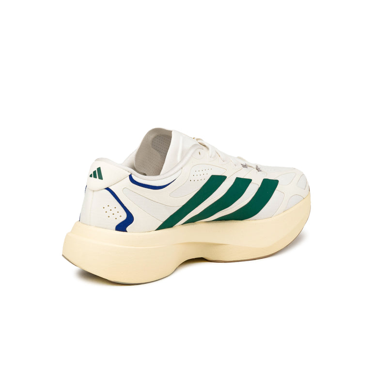 Adidas Adizero Evo SL EXO - 40 / Core White / Collegiate Green / Cream White - 4