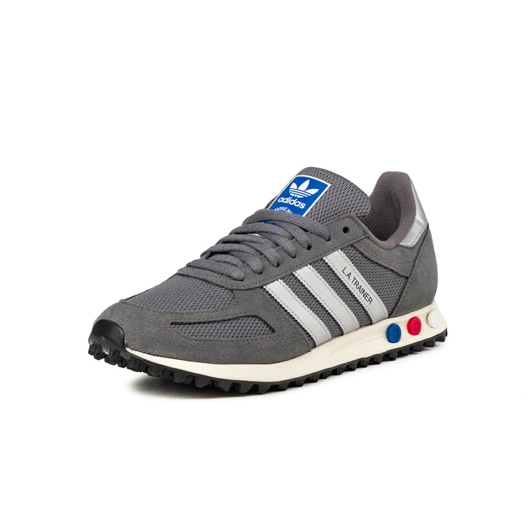 Adidas LA Trainer OG - 40 / Grey Four / Silver Metallic / Off White - 2