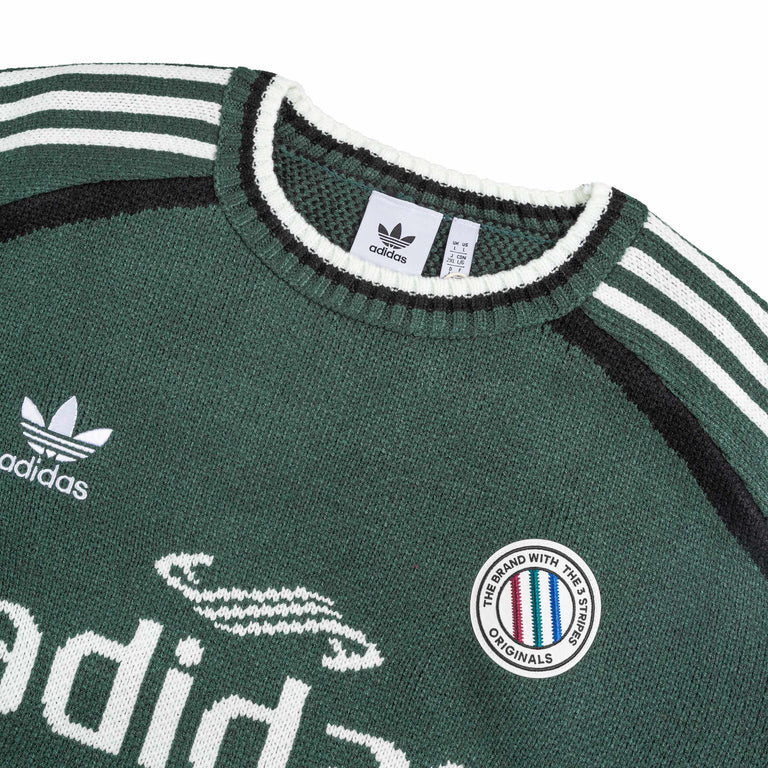 Adidas Adicolor Blokecore Crew - XL / Mineral Green - 2