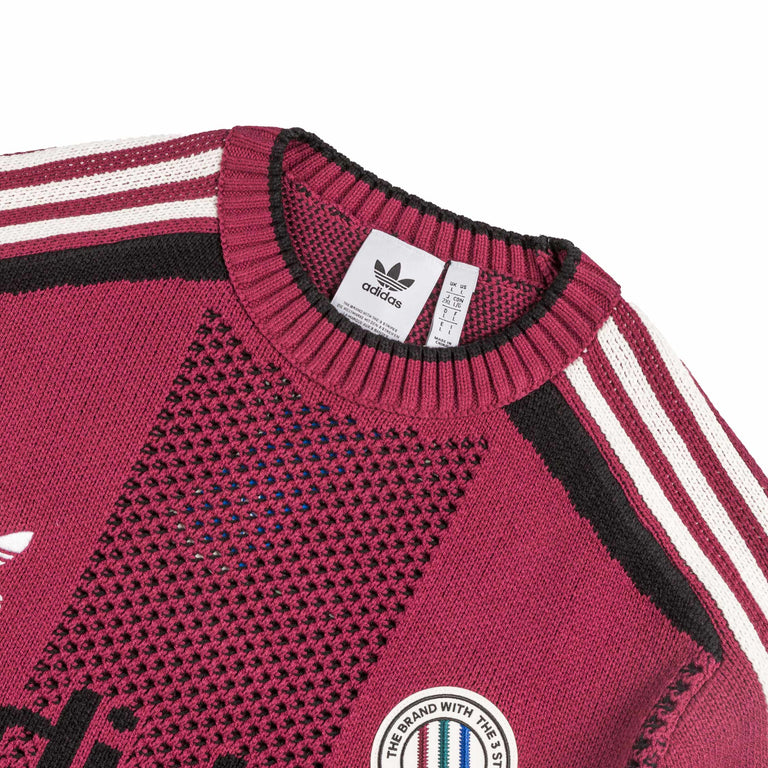 Adidas Adicolor Blokecore Pullover - XL / Legacy Burgundy - 3