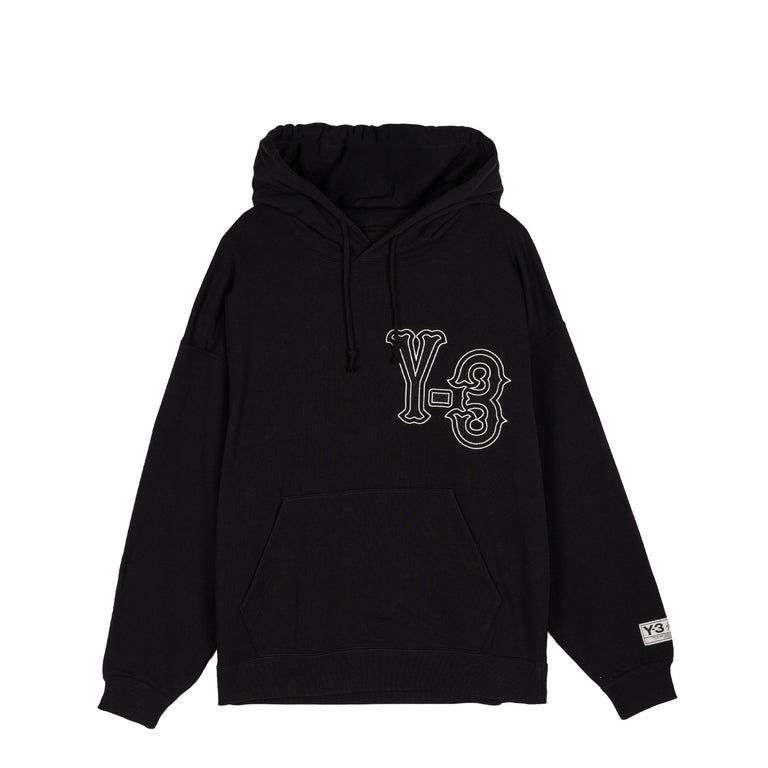 Adidas	Y-3 Elite 5 Graphics Hoodie - S / Black - 2