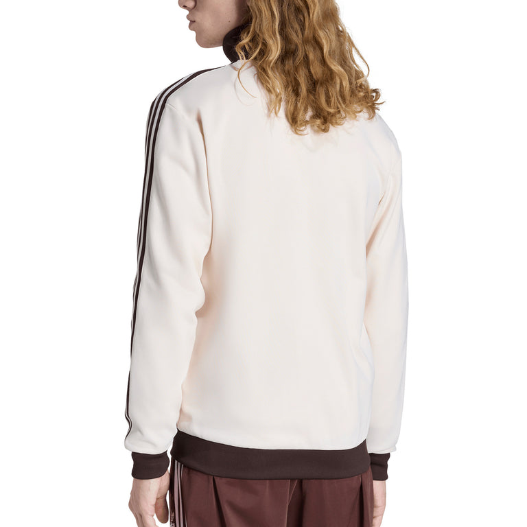 Adidas Beckenbauer Track Top - L / Wonder White / Aurora Coffee - 3