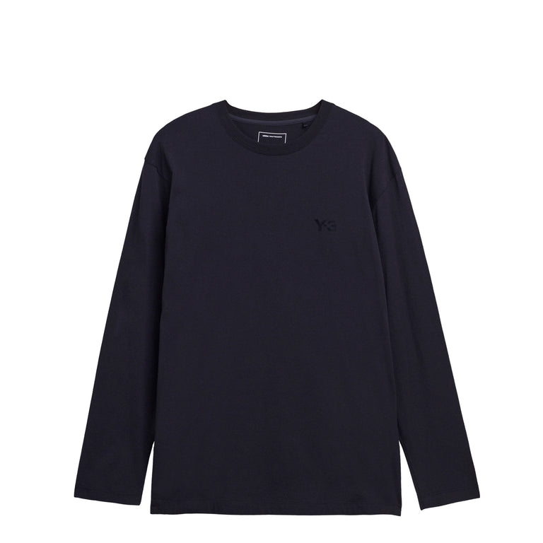 Adidas Y-3 Logo Longsleeve Tee - XXL / Black - 1