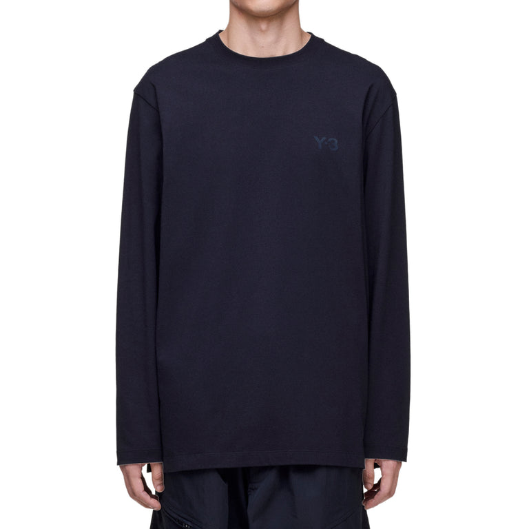 Adidas Y-3 Logo Longsleeve Tee - XXL / Black - 3