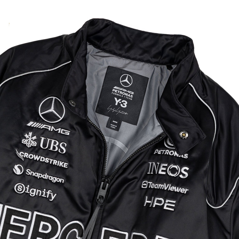 Adidas Y-3 x Mercedes-AMG PETRONAS F1 Team Jacket - M / Black - 3
