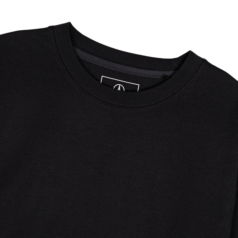 Adidas Y-3 x Mercedes-AMG PETRONAS F1 Team Chaos Logo Long Sleeve Tee - S / Black - 3