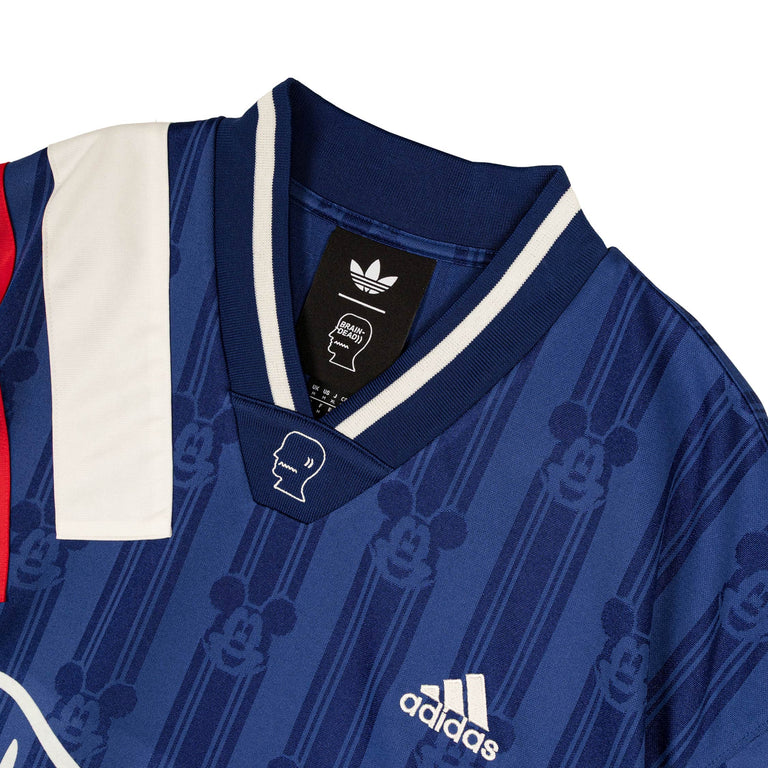 Adidas	x Brain Dead x Disney Football Jersey - XXL / Victory Blue - 3